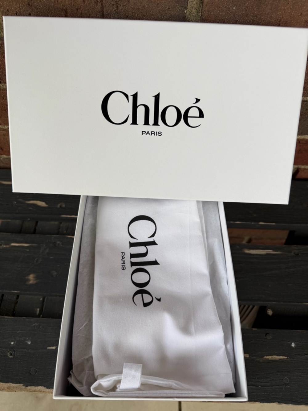 Chloe Woody Velvet Slide - Picture 2 of 14